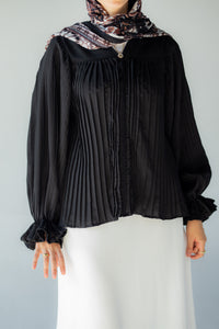 Pleated shell Top