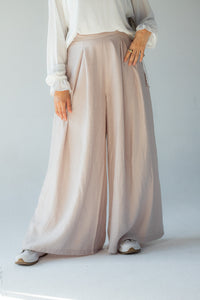 V-Flow Wide Leg Pants