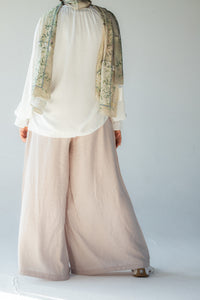 V-Flow Wide Leg Pants