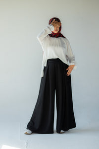 V-Flow Wide Leg Pants