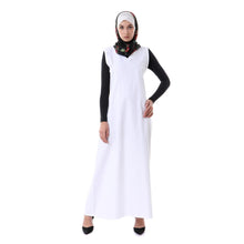 Load image into Gallery viewer, Sleeveless v- neck linen dress