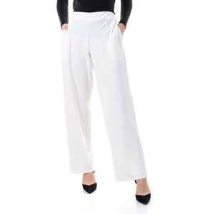 Crepe Offwhite pants